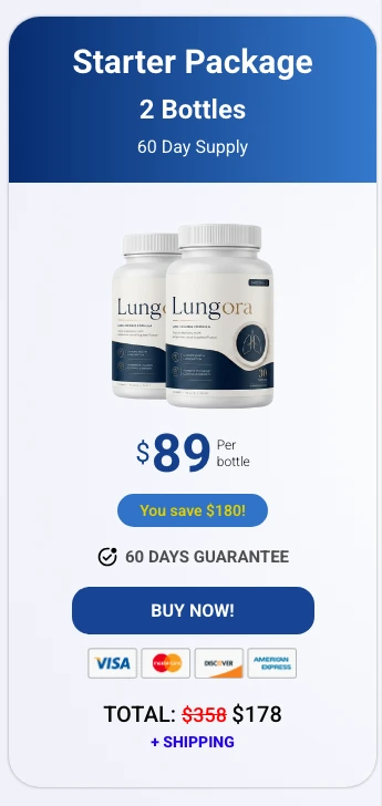 Lungora 2 bottles